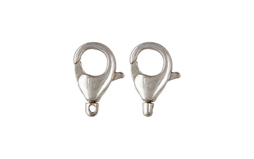 Oval Swivel Clasp (10.0x16.0mm), Sterling Silver. #5002139
