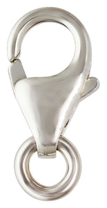 Extra Small Trigger Clasp w/ Ring (4.0x7.0mm), Sterling Silver. #5001825R