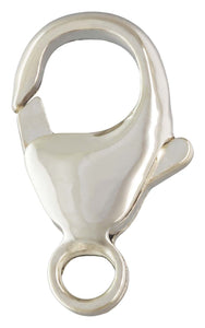 Oval Trigger Clasp #2(6.0x11.5mm), Sterling Silver. Made in USA. #5001822