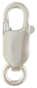 Lobster Claw #5 w/Ring(6.0x16.0mm), Sterling Silver. #5001450R