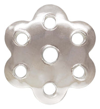7.0mm Perforated Flower Bead Cap, Sterling Silver. Made in USA. #5020266