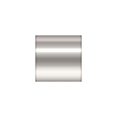 4.0x4.0mm (3.5mm ID) Cut Tube, Sterling Silver. Made in USA. #500154