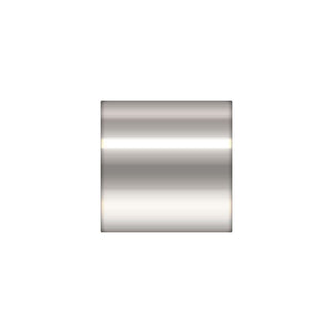 4.0x4.0mm (3.5mm ID) Cut Tube, Sterling Silver. Made in USA. #500154