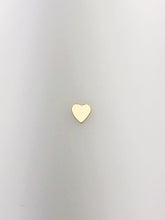 14K Gold Fill Heart Charm Earring, 4.7mm, Made in USA - 10.020-4