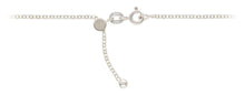 22" Adjustable 025 Rolo Chain, Sterling Silver. Made in USA. #501242922LA