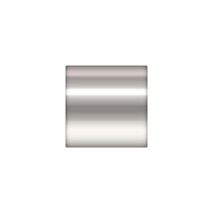 2.0x2.0mm (1.4mm ID) Cut Tube, Sterling Silver. Made in USA. #500113