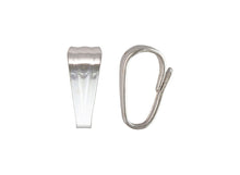 Small Locket Bail (2.2x5.3mm), Sterling Silver. #5003849