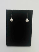 Japanese Akoya Pearl Earrings on Sterling Silver French Hooks, 6.5-7mm or 7-7.5mm (819)