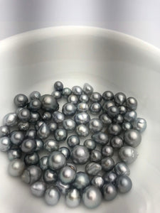 Silver Blue Tahitian Pearls Loose  Item #017
