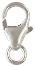 Small Trigger Clasp w/ Ring (5.0x8.2mm), Sterling Silver. Made in USA. #5001830R