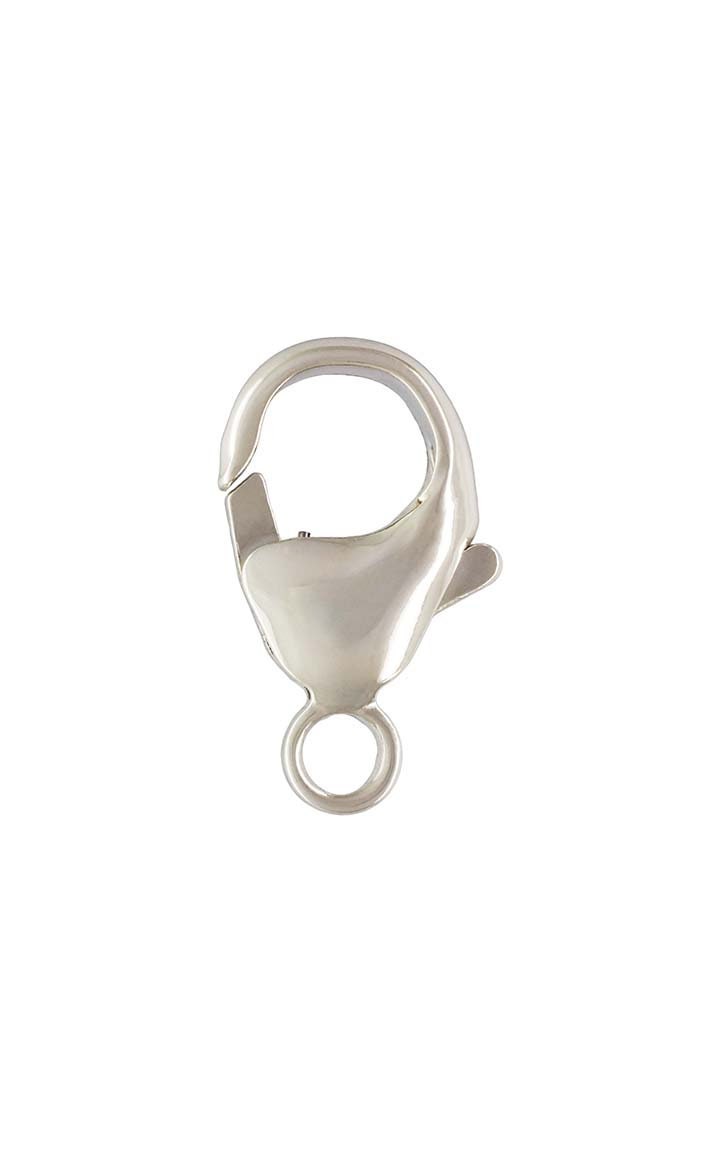 Oval Trigger Clasp #4(8.7x16.0mm), Sterling Silver.#5001824