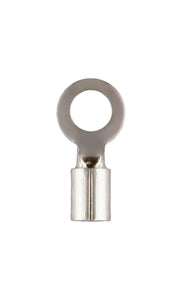 Crimp Endcap w/ Ring (1.7mm ODx1.0mm ID), Sterling Silver. Made in USA. #500087