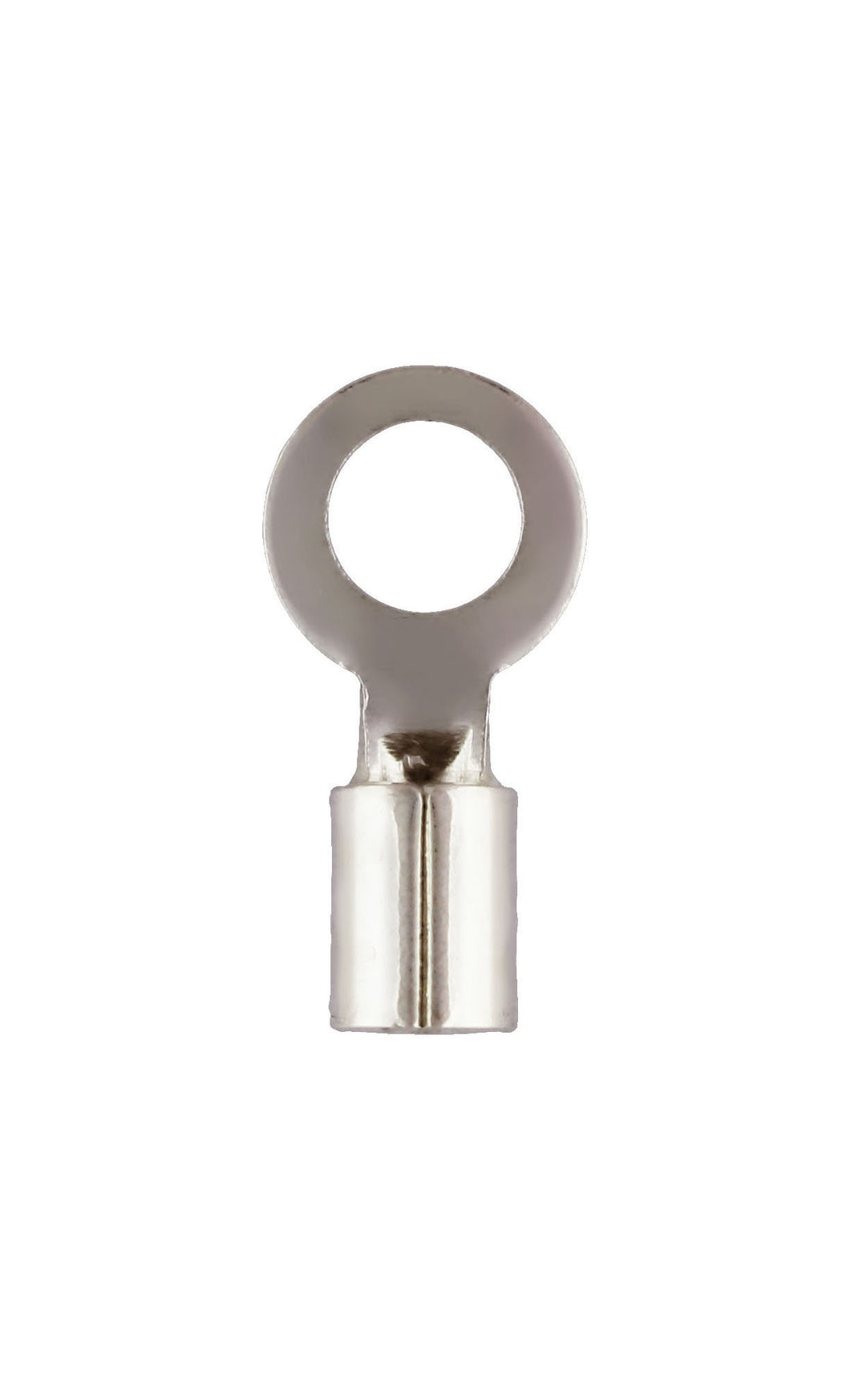 Crimp Endcap w/ Ring (1.7mm ODx1.0mm ID), Sterling Silver. Made in USA. #500087