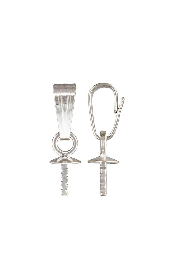 3.0mm Cup & Notched Peg Pendant, Sterling Silver. #5005881P