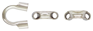 Cable Thimble .045" Hole, Sterling Silver. Made in USA. #5003593L