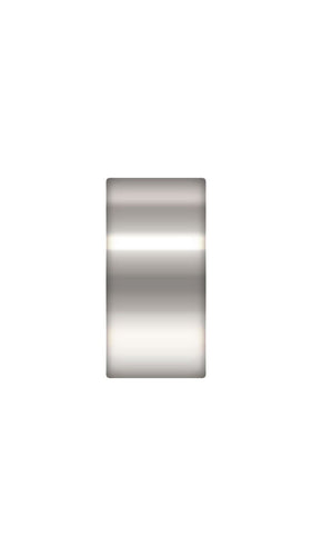2.0x1.0mm (1.4mm ID) Cut Tube, Sterling Silver. Made in USA. #500112