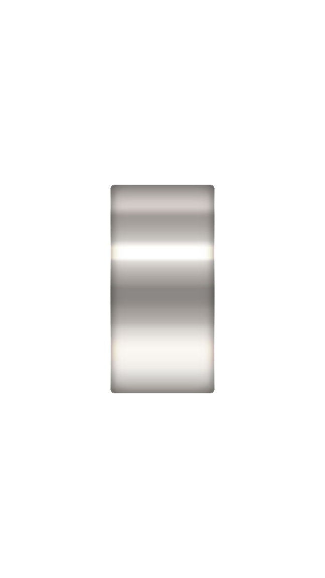 2.0x1.0mm (1.4mm ID) Cut Tube, Sterling Silver. Made in USA. #500112