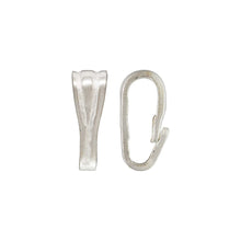 Small Locket Bail (2.2x6.5mm), Sterling Silver. #5003850