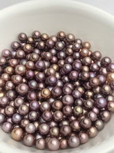 Edison Purple and Pink pearls, 8-11mm, AAA Quality High Luster, Round Shape, Purple Pearls, Pink pearls