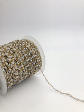 Chalcedony & 14k Gold Fill Wire by the foot, hand wrapped gemstones, Gold filled made in USA