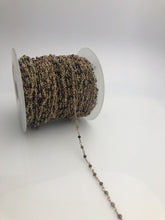 Tourmaline & 14k Gold Fill Wire by the foot, hand wrapped gemstones, Gold filled made in USA