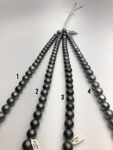 16mm HUGE 50% Off Special - Tahitian Pearl Strands AA (844 No.1-4)