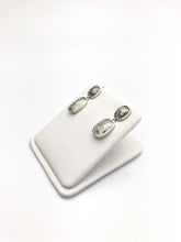 Diamond 14K White Gold 5.31 Carat Dangle Earring.  100% Natural Color