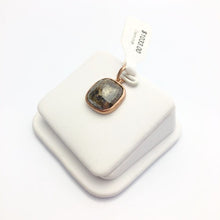 Diamond 14K Rose Gold 7.96 Carat Pendant.  100% Natural Color