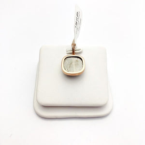 Diamond 14K Rose Gold 7.96 Carat Pendant.  100% Natural Color