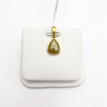 Diamond 14K Gold 1.42 Carat Pendant. 100% Natural Color