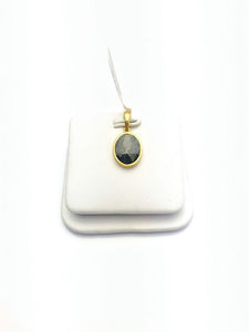 Diamond 14K Gold 2.52 Carat Pendant. 100% Natural Color