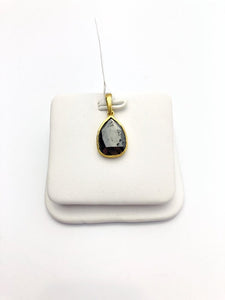 Diamond 14K Gold 2.72 Carat Pendant.  100% Natural Color