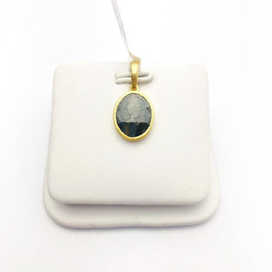 Diamond 14K Gold 2.52 Carat Pendant. 100% Natural Color