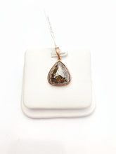 Diamond 14K Rose Gold 3.05 Carat Pendant. 100% Natural Color