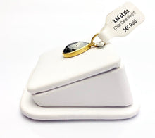 Diamond 14K Yellow Gold 3.64 Carat Pendant. 100% Natural Color