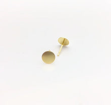 14k Gold Filled 6mm Pad Earrings, 14k GF