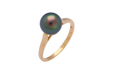 14K Gold Pearl Ring Setting  (TR-041)