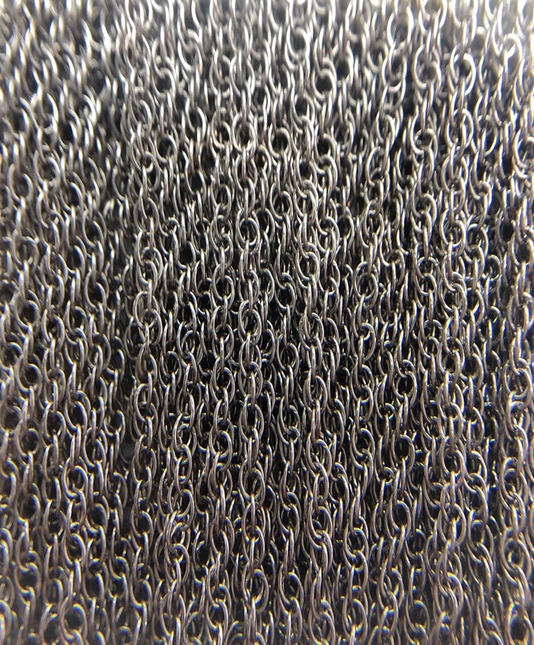 18” Sterling Oxidized Finish 1.3mm Rope Chain (S010ROX/18)