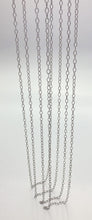 22” Sterling Silver Oxidized Finish Oval Chain 3x2