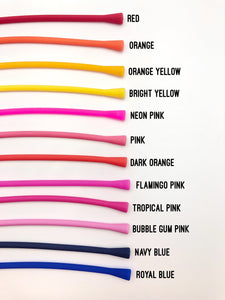 Stretchy Tahitian and Edison Silicone Bracelet 25 Colors Available