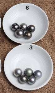 Loose Baroque Tahitian Pearl Sets, Pick you Pearls! (BTLP020)