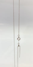 Sterling Silver Rhodium Finish 18.5” Add a Bead Adjustable Cable Chain Necklace 1.1mm