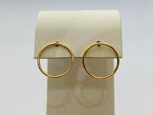 Fascinating Wire Post (14KGF),14K Gold Filled Earrings #400C15P