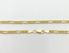 22” 14k Gold Filled Figaro Chain 3.0mm (S3831CLC)
