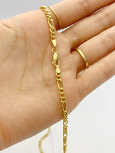 22” 14k Gold Filled Figaro Chain 3.0mm (S3831CLC)