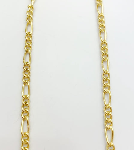 18” 14k Gold Filled Figaro Chain 2.5mm (S2931CLC)