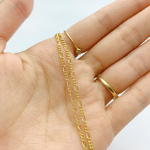 20” 14k Gold Filled Figaro Chain 1.5mm. (S2031CLC)