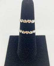 Sterling Silver Adjustable Heart Ring