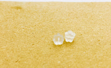 4.8mm Flower Silicon Backings, 50 pcs, earring backings, silicon earring, Style 5