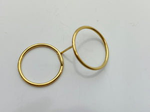 Fascinating Wire Post (14KGF),14K Gold Filled Earrings #400C15P